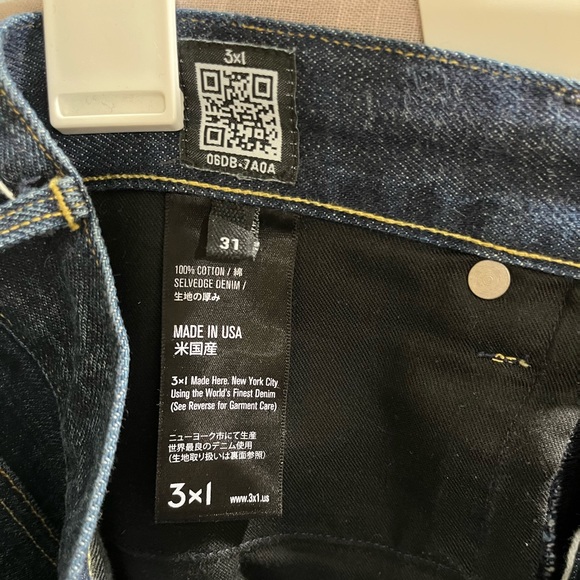 3x1 M4 raw selvedge denim - Picture 7 of 10